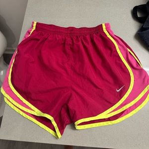 Hot Pink Nike athletic shorts